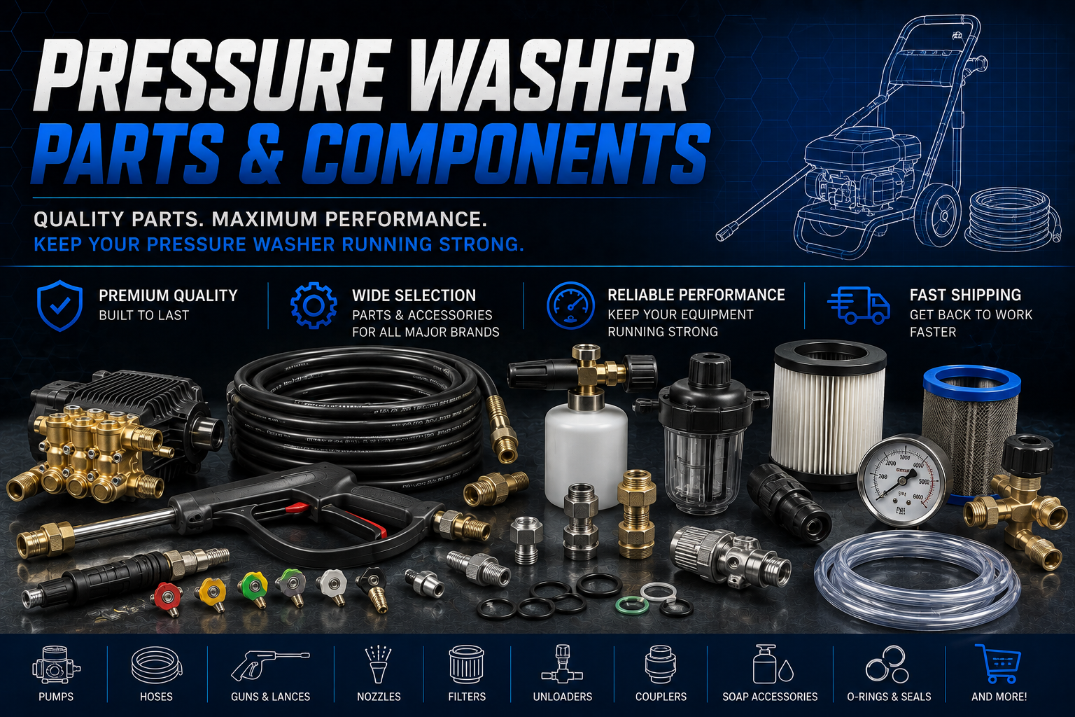 Pressure Washer Parts